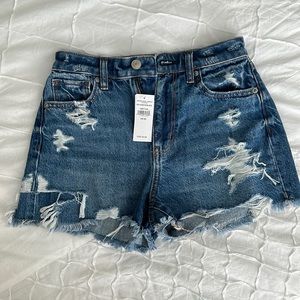 American Eagle High Waisted Jean Shorts